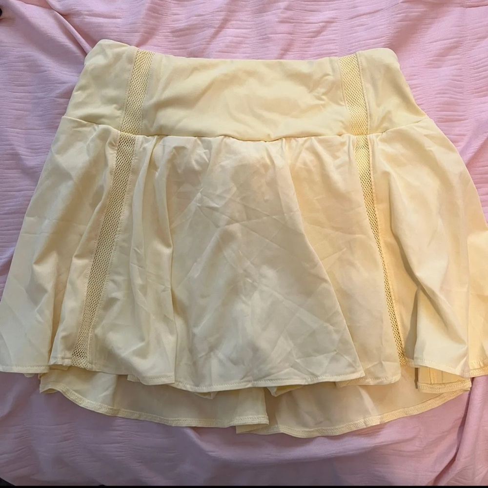 Amazon Yellow Tennis Skirt